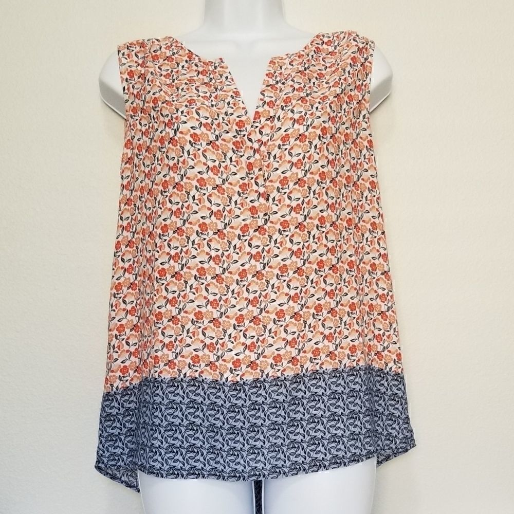 LN ZAC & RACHEL FLOWY FLORAL TANK SZ. S